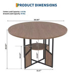 Banc de salle à manger 68" Live Edge – Bois massif brun et noir et cadre en métal