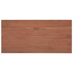 Meuble de salle de bain en teck massif – Style rétro, 33,5"x15,7"x29,5"