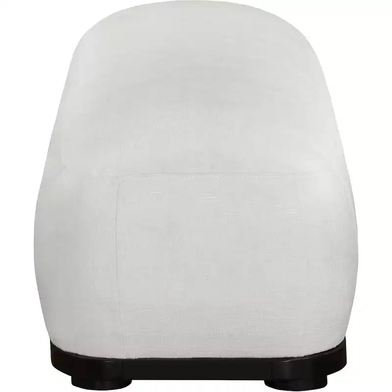 Banc rembourré en tissu chenille – Style Calum, accent moderne pour chambre à coucher