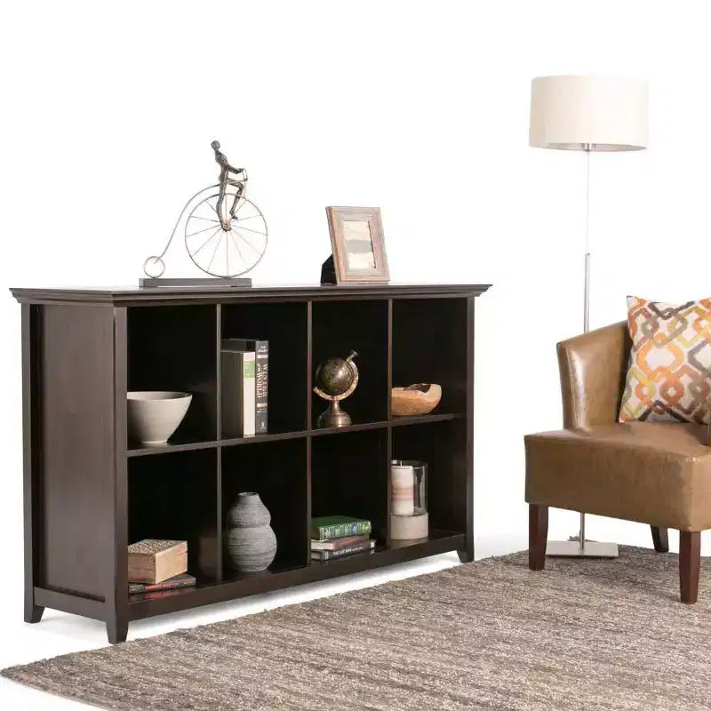 Table de canapé 8 cubes – Style Halifax, étagère multifonctionnelle