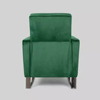 Modern Push-Back High Leg Recliner Chair – Brightwood Style, Upholstered