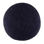 Pouf rond contemporain Rose/Naturel - WyndenHall