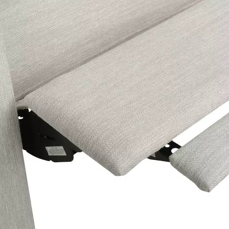 Fauteuil inclinable capitonné à repousser