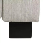 Fauteuil inclinable capitonné à repousser