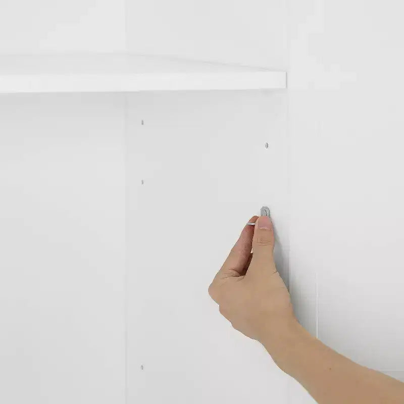 Armoire de rangement de cuisine de 78" – 5 étagères, 4 portes, 1 tiroir