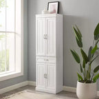 Armoire de rangement de cuisine de 78" – 5 étagères, 4 portes, 1 tiroir