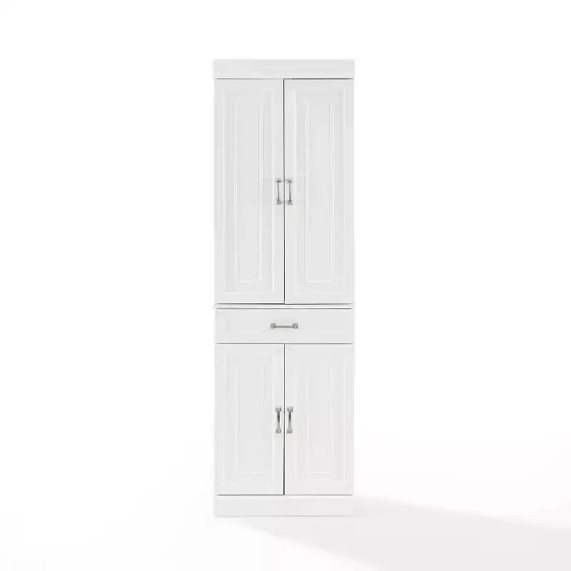 Armoire de rangement de cuisine de 78" – 5 étagères, 4 portes, 1 tiroir