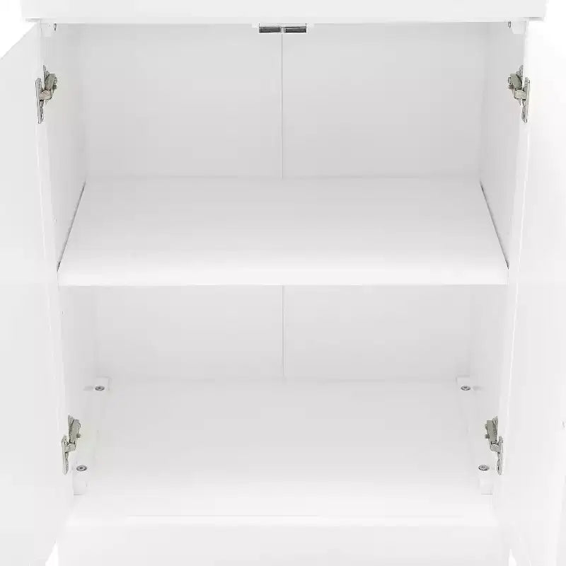 Armoire de rangement de cuisine de 78" – 5 étagères, 4 portes, 1 tiroir